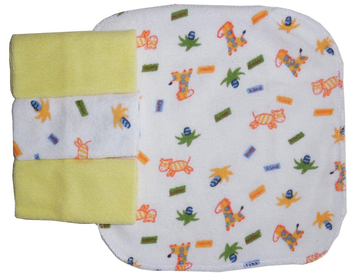 Four Piece Wash Cloth Set - Kaislee's Boutique