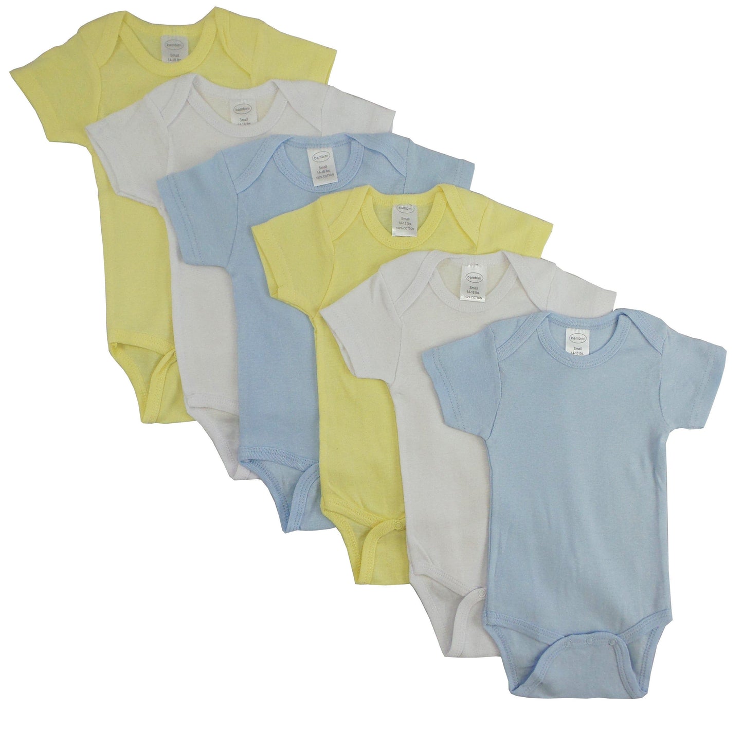 Pastel Boys' Short Sleeve 6 Pack - Kaislee's Boutique