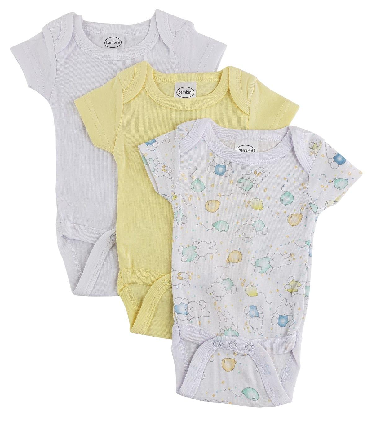 Preemie Girls Printed Short Sleeve Variety Pack - Kaislee's Boutique