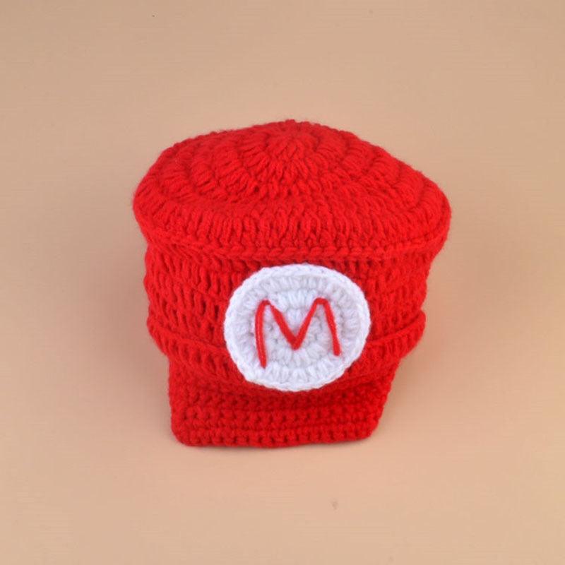Super Mario Brothers Crocheted Newborn Photo Outfit - Kaislee's Boutique