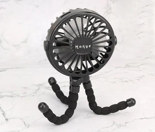 Fan for Cart Stroller Fan Portable Outdoor Fan Clip On for Baby 600mAh USB Rechargeable Handheld Electric Fan for Home 3 Speeds - Kaislee's Boutique