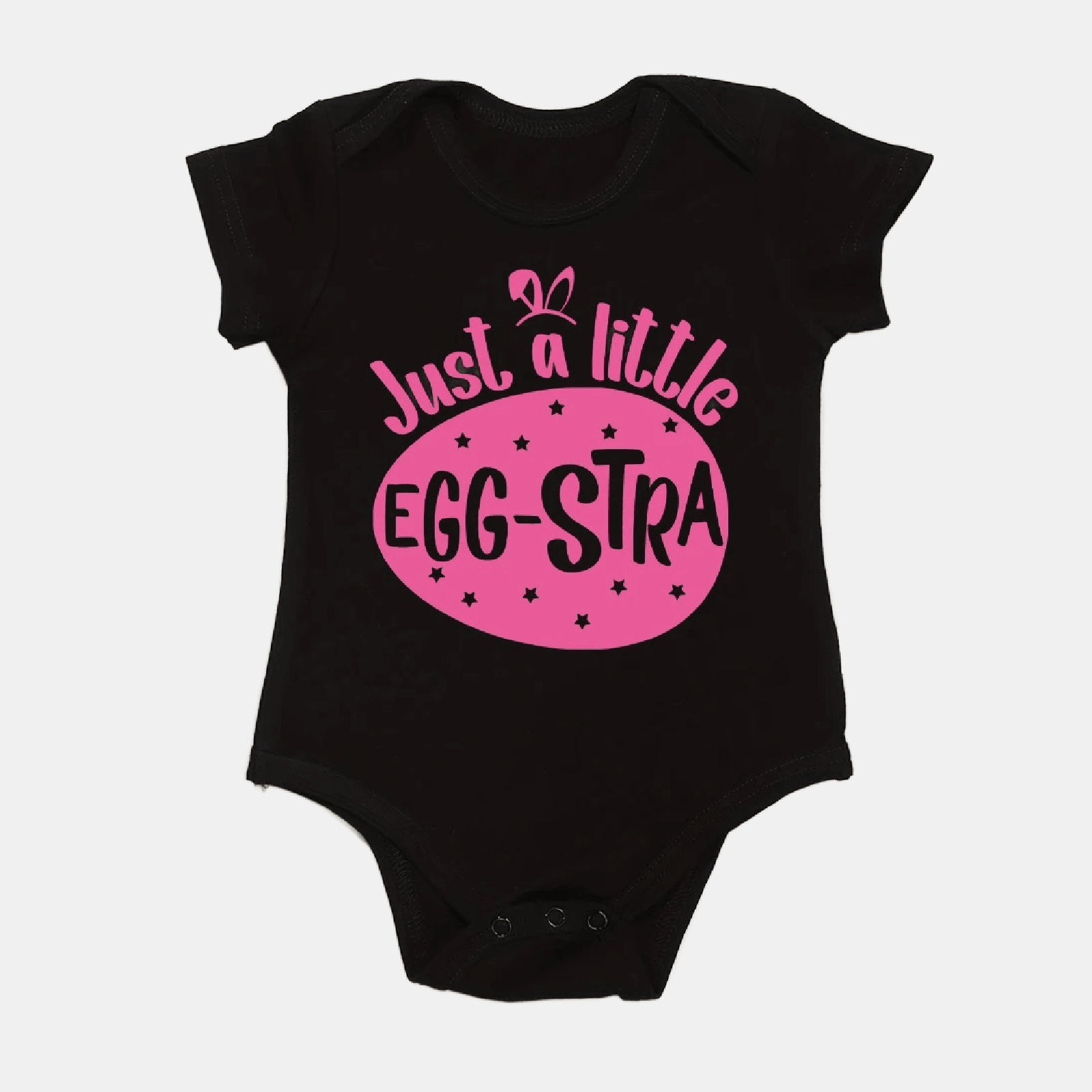 Just a Little Egg-stra Graphic Bodysuit for Babies - Kaislee's Boutique