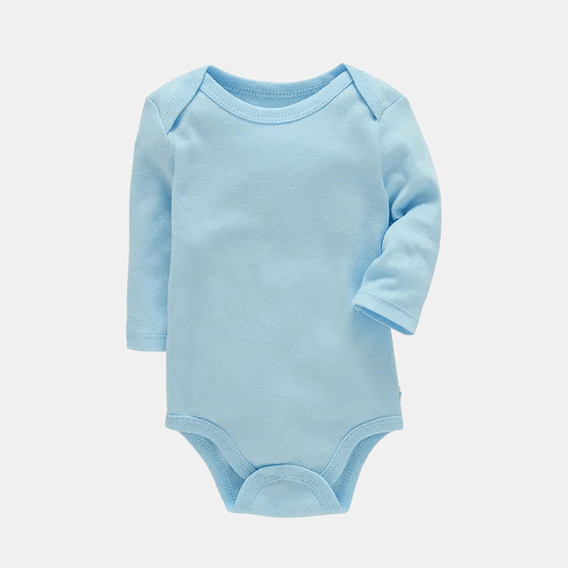 Long Sleeve Cotton Bodysuit - Kaislee's Boutique