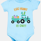 "Egg Hunt Is On" Graphic Bodysuit for Babies - Kaislee's Boutique