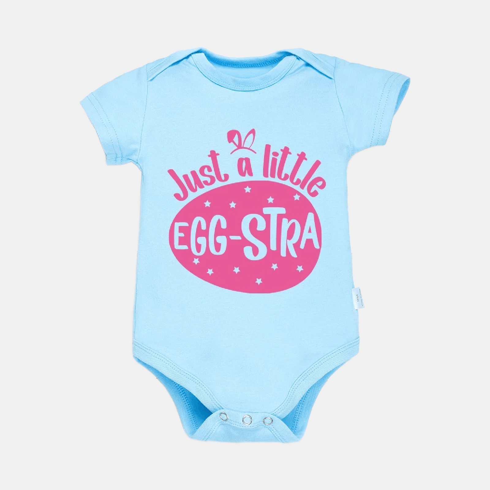 Just a Little Egg-stra Graphic Bodysuit for Babies - Kaislee's Boutique