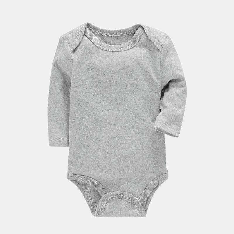 Long Sleeve Cotton Bodysuit - Kaislee's Boutique