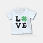 St. Patrick's Day Graphic Print Shirt with Flared Pants - Kaislee's Boutique