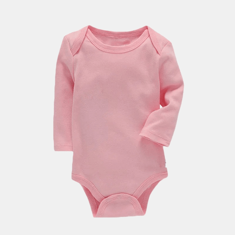 Long Sleeve Cotton Bodysuit - Kaislee's Boutique