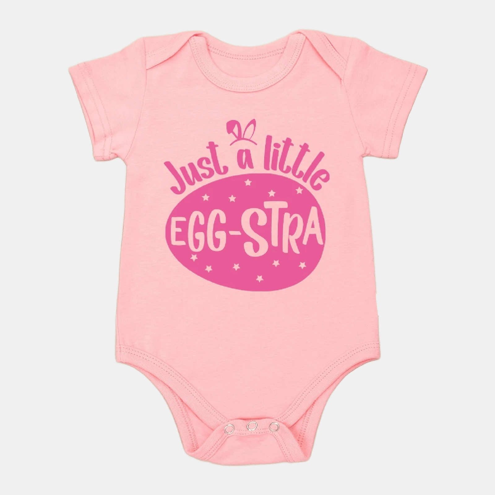 Just a Little Egg-stra Graphic Bodysuit for Babies - Kaislee's Boutique