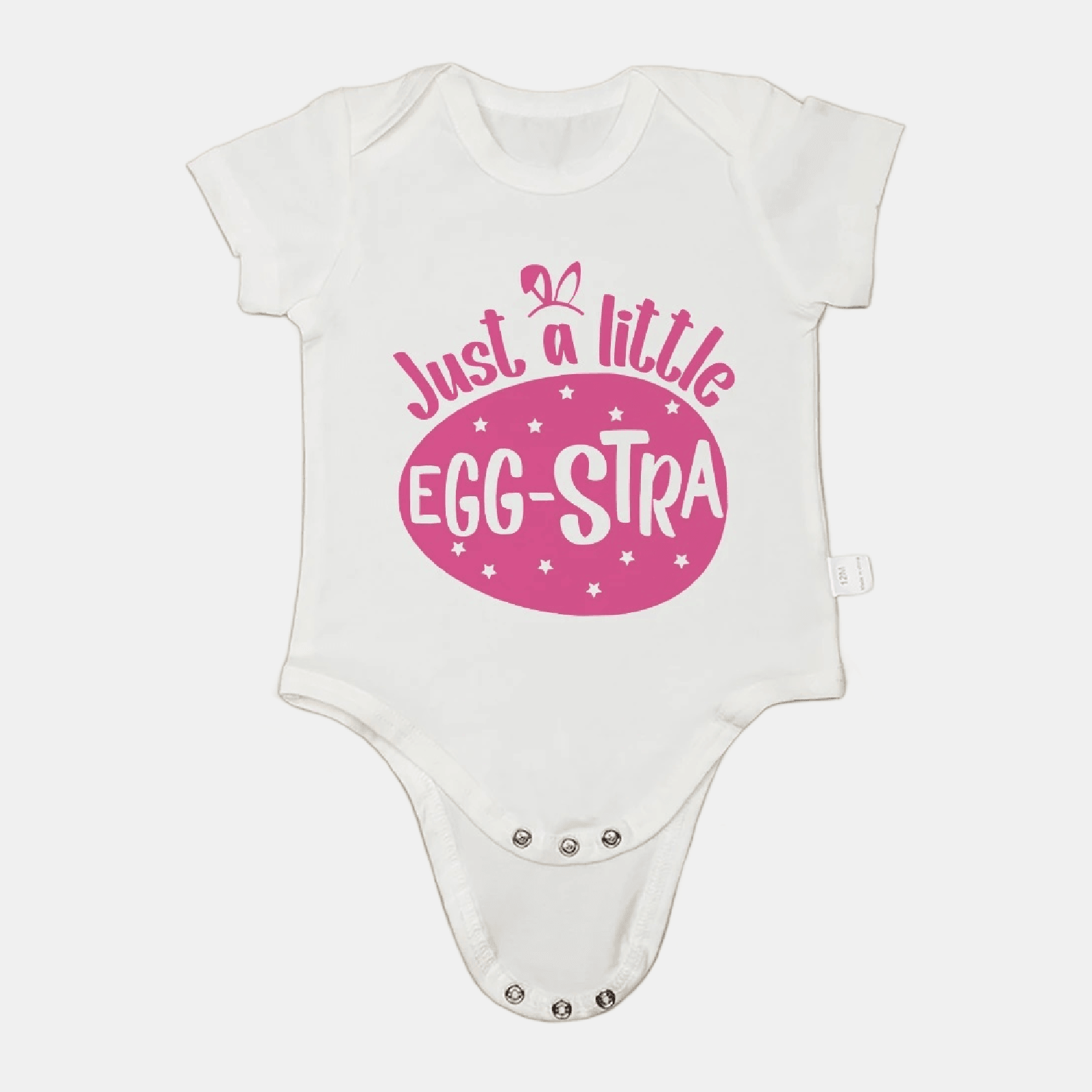 Just a Little Egg-stra Graphic Bodysuit for Babies - Kaislee's Boutique