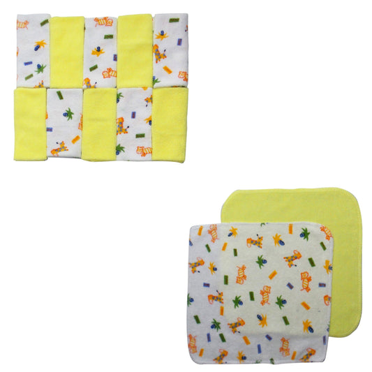 Twelve Piece Wash Cloth Set - Kaislee's Boutique