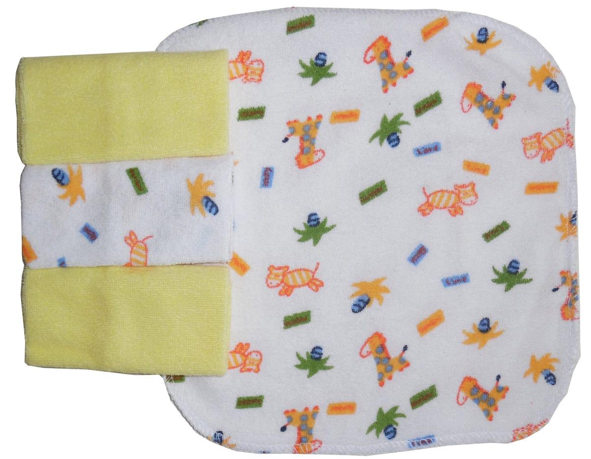 Four Piece Wash Cloth Set - Kaislee's Boutique