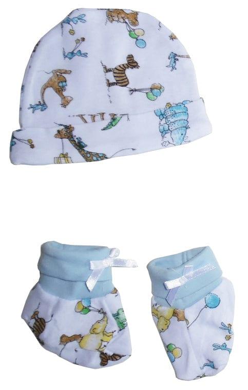 Baby Cap and Bootie Set - Kaislee's Boutique