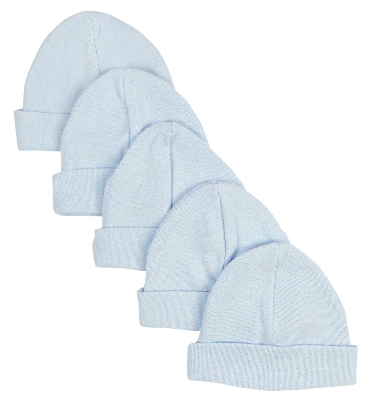 Blue Baby Cap (Pack of 5) - Kaislee's Boutique