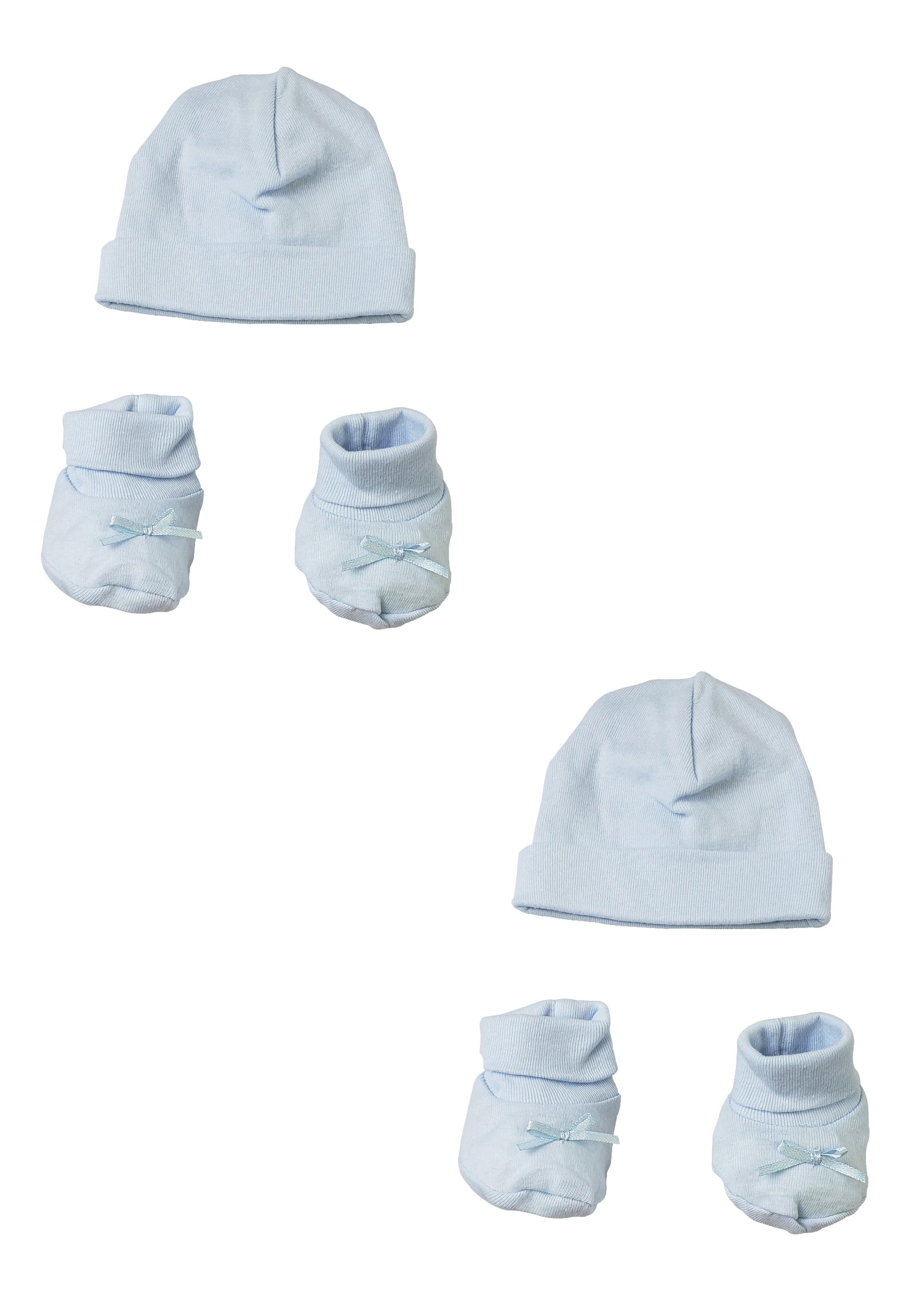 Preemie Cap and Bootie - 4 Pc Set - Kaislee's Boutique