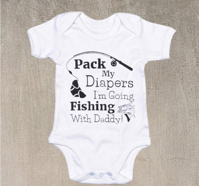 Fishing With Daddy Bodysuit - Kaislee's Boutique