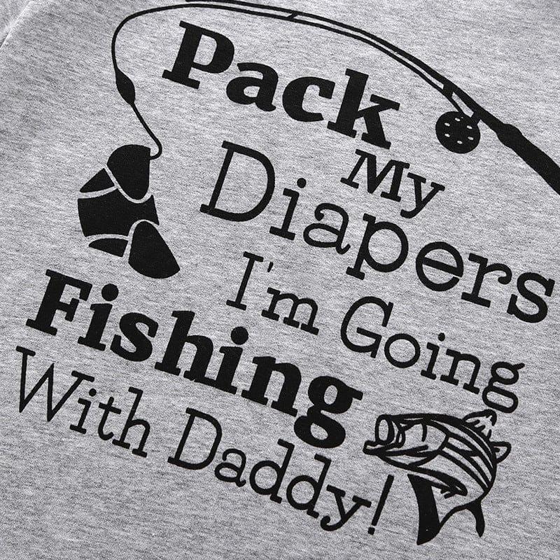 Fishing With Daddy Bodysuit - Kaislee's Boutique