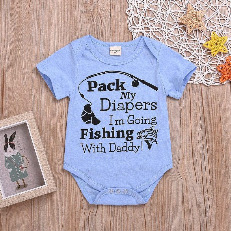 Fishing With Daddy Bodysuit - Kaislee's Boutique