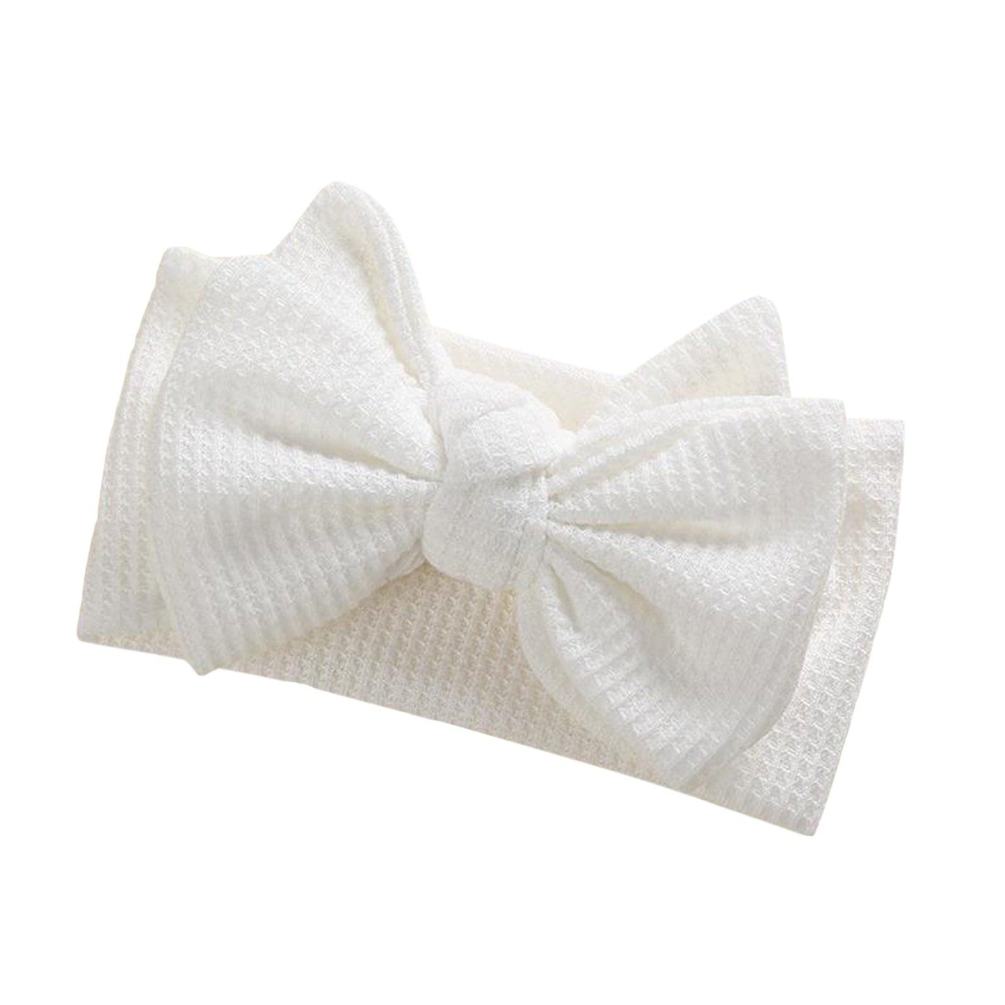 Baby Girl Bowknot Stretch Headband - Kaislee's Boutique