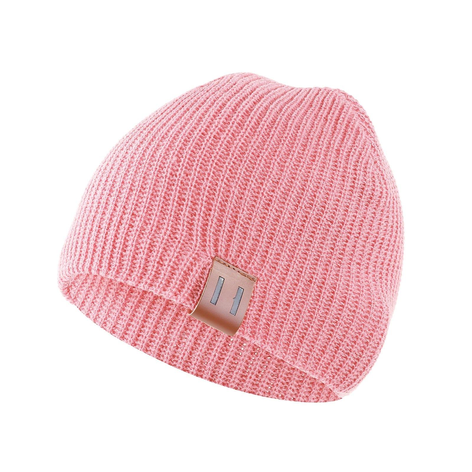 Solid Color Ribbed Knit Cap - Kaislee's Boutique