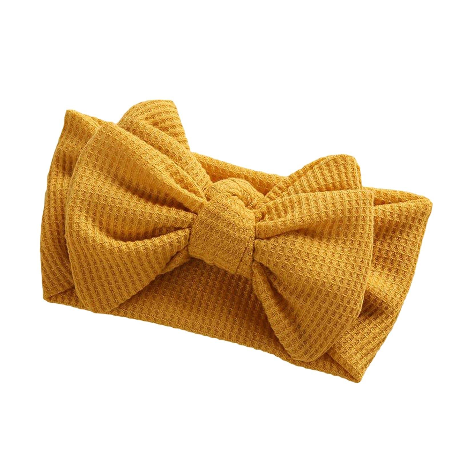 Baby Girl Bowknot Stretch Headband - Kaislee's Boutique