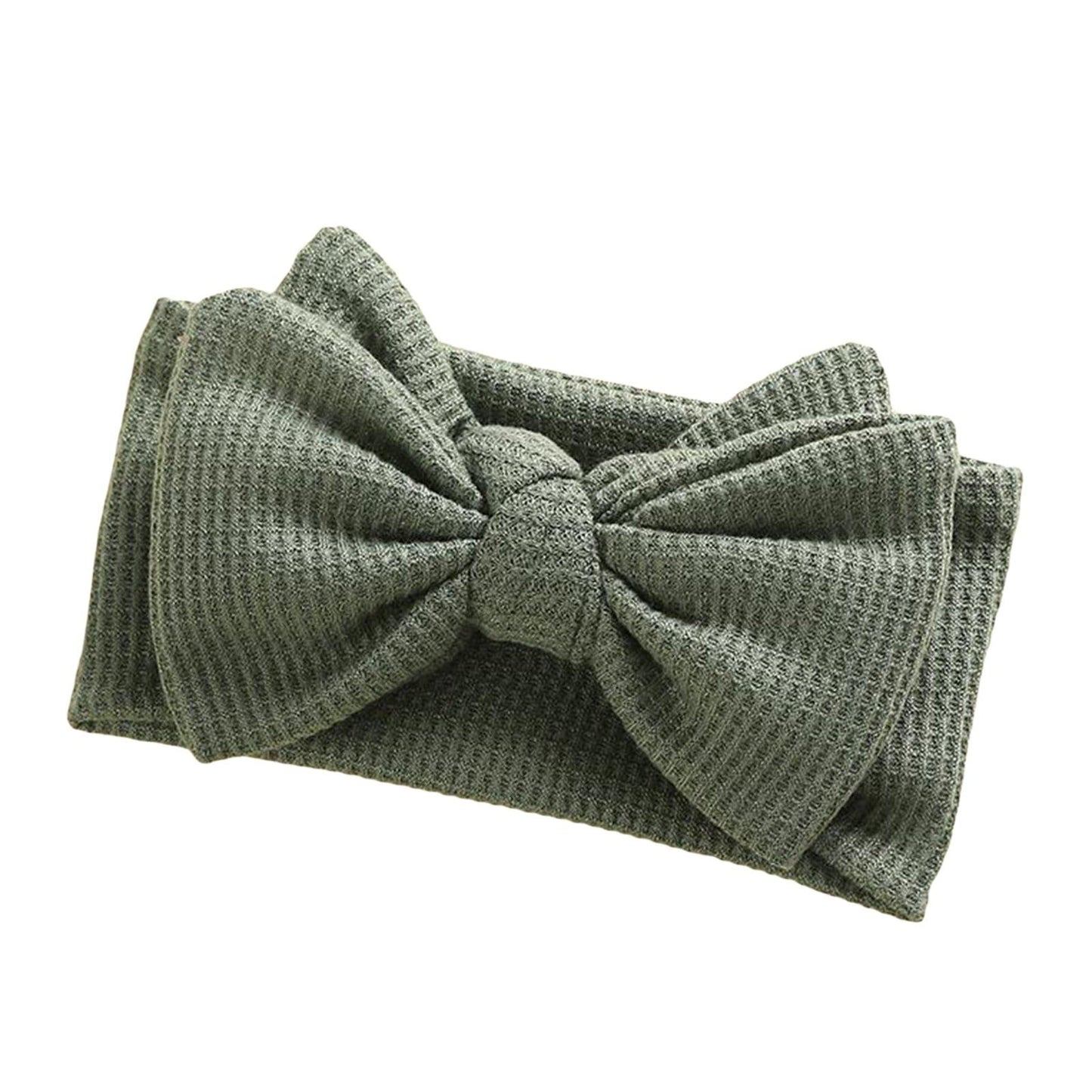 Baby Girl Bowknot Stretch Headband - Kaislee's Boutique