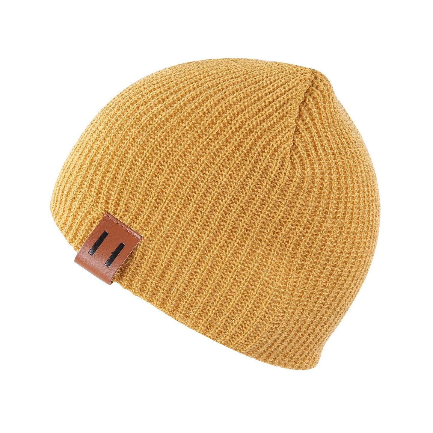 Solid Color Ribbed Knit Cap - Kaislee's Boutique