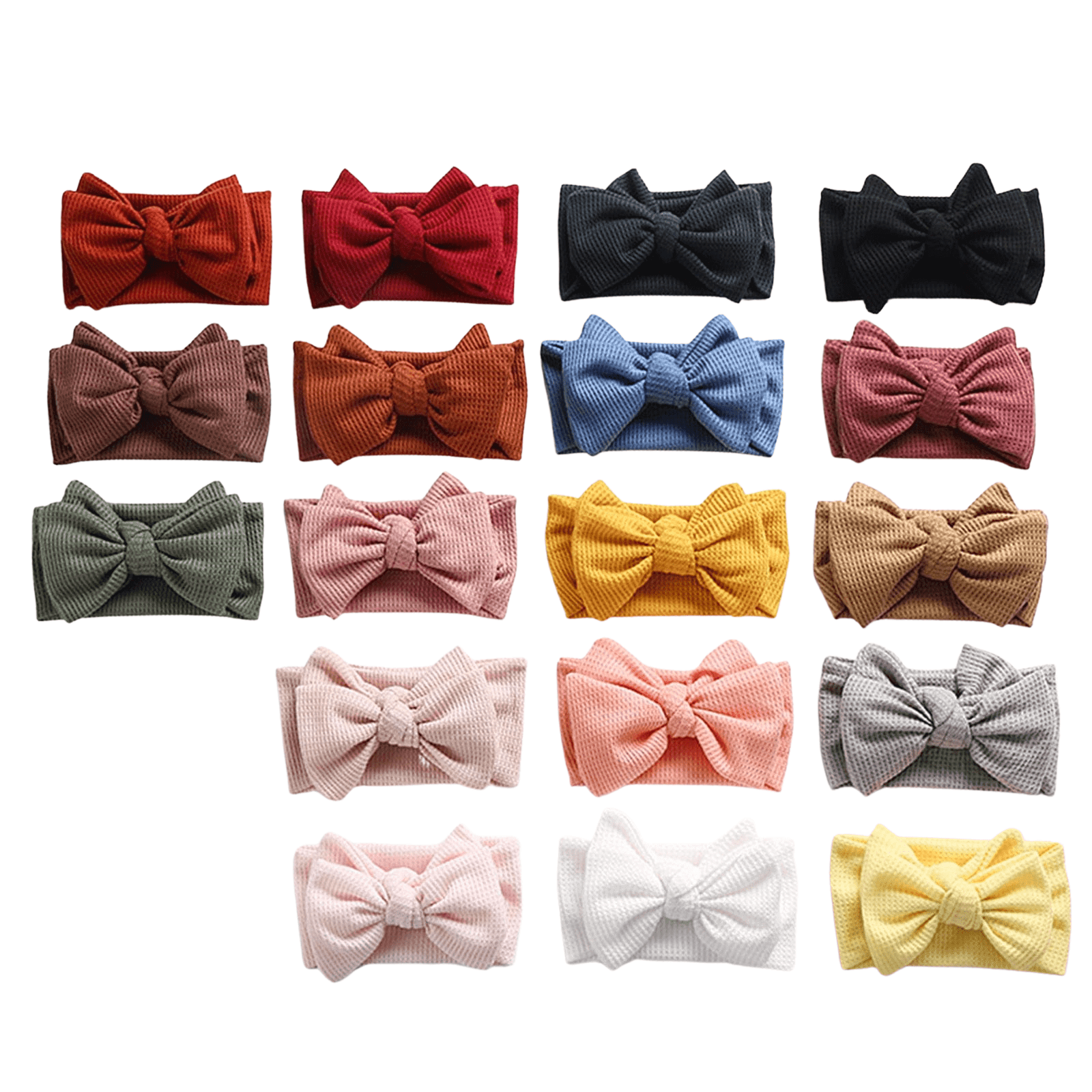 Baby Girl Bowknot Stretch Headband - Kaislee's Boutique