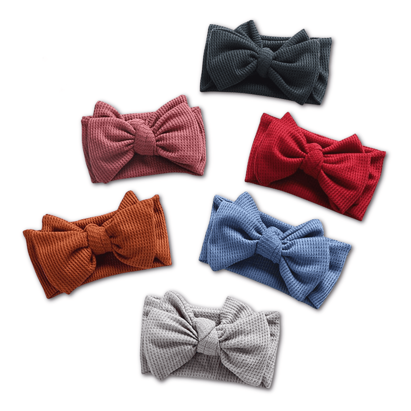 Baby Girl Bowknot Stretch Headband - Kaislee's Boutique