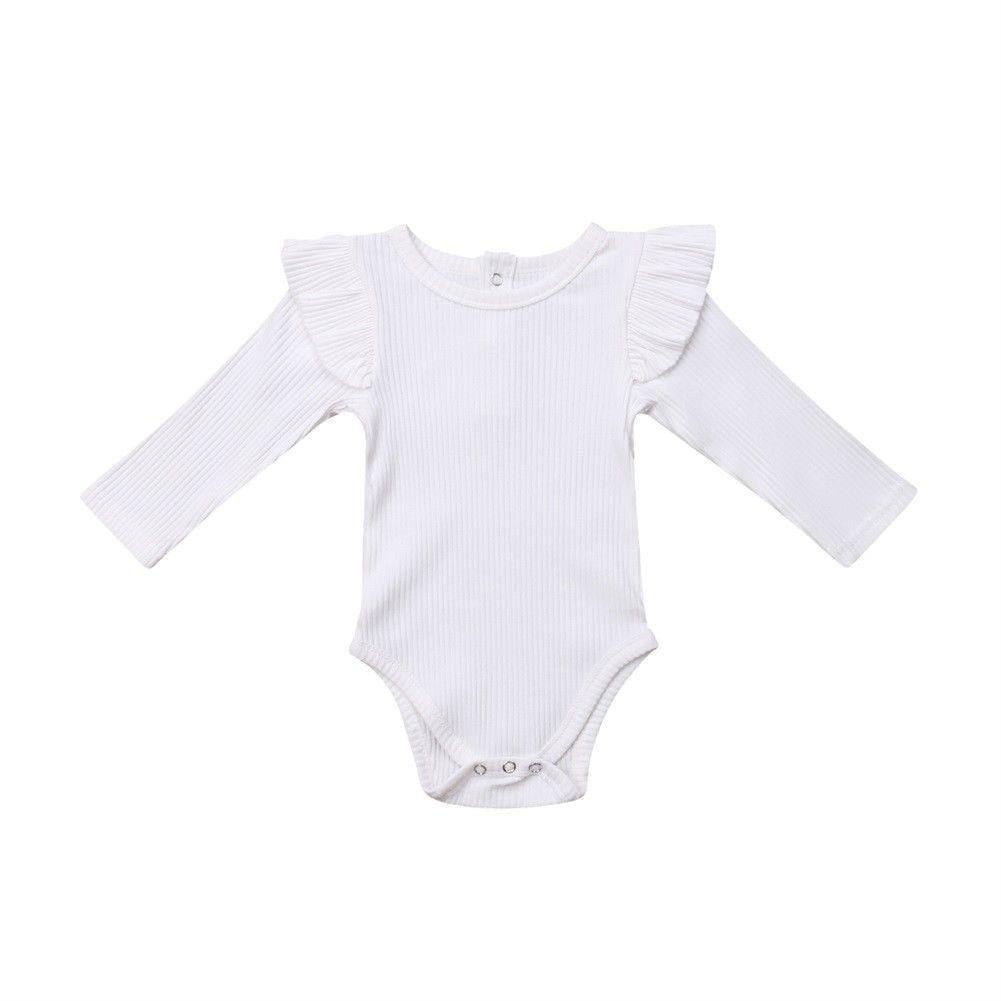 Baby and Toddler Girl Long Sleeve Romper - Kaislee's Boutique