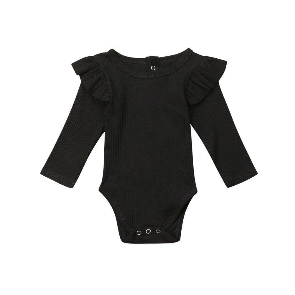 Baby and Toddler Girl Long Sleeve Romper - Kaislee's Boutique