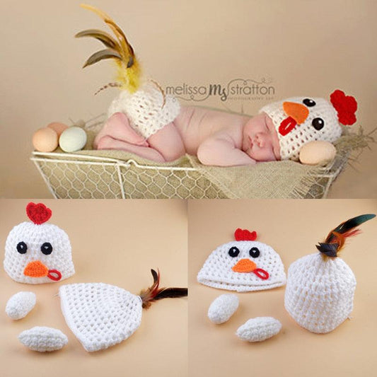 Baby Chicken/Hen Newborn Photography Outfit - Kaislee's Boutique