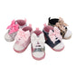Baby Girl Bowknot Walking Shoes | Soft-Soled First Walker Shoes - Kaislee's Boutique