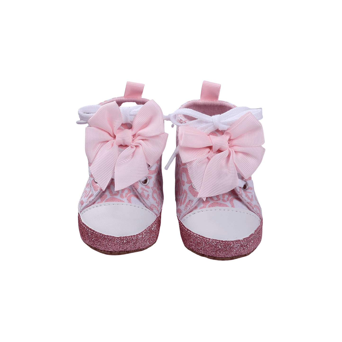 Baby Girl Bowknot Walking Shoes | Soft-Soled First Walker Shoes - Kaislee's Boutique
