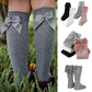 Baby Girl Socks | Big Bow Knee High - Kaislee's Boutique