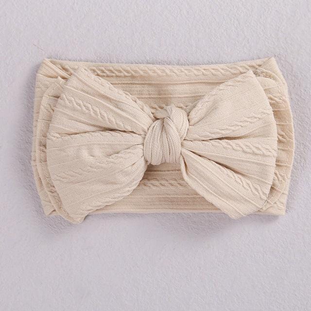 Baby Headband With Bow - Kaislee's Boutique