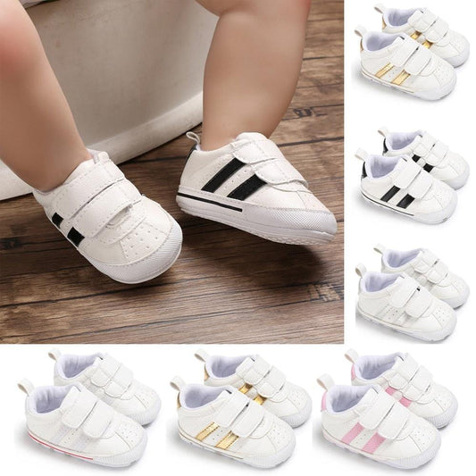 Baby Sneakers | Boy/Girl Cotton Soft Anti-Slip Sole | Casual Crib Shoes - Kaislee's Boutique