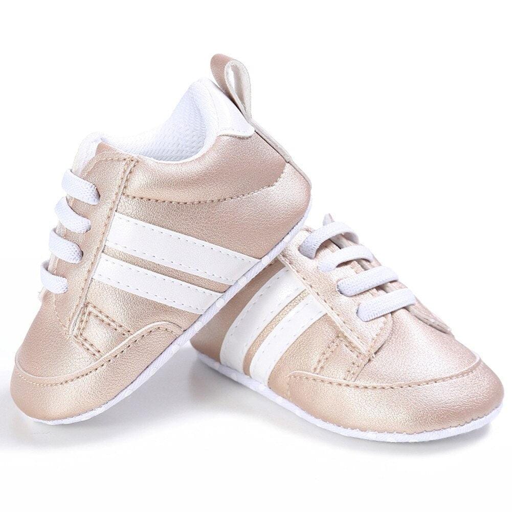 Baby Sneakers | Boy/Girl Cotton Soft Anti-Slip Sole | Casual Crib Shoes - Kaislee's Boutique