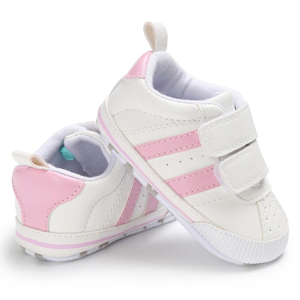 Baby Sneakers | Boy/Girl Cotton Soft Anti-Slip Sole | Casual Crib Shoes - Kaislee's Boutique