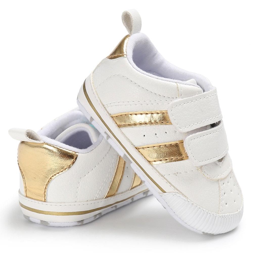 Baby Sneakers | Boy/Girl Cotton Soft Anti-Slip Sole | Casual Crib Shoes - Kaislee's Boutique