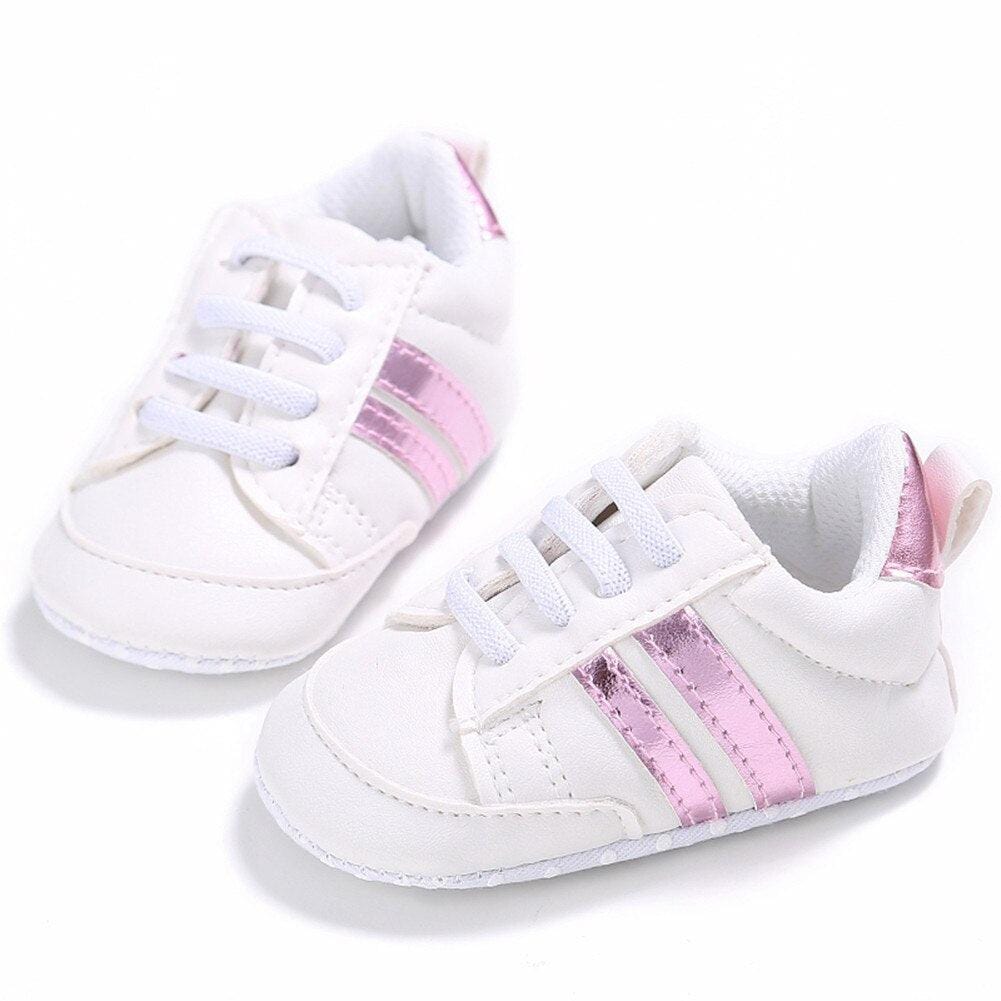Baby Sneakers | Boy/Girl Cotton Soft Anti-Slip Sole | Casual Crib Shoes - Kaislee's Boutique