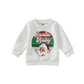 Baby/Toddler Boy/Girl Christmas Pullover | Santa Long Sleeve Sweatshirt - Kaislee's Boutique