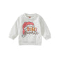 Baby/Toddler Boy/Girl Christmas Pullover | Santa Long Sleeve Sweatshirt - Kaislee's Boutique