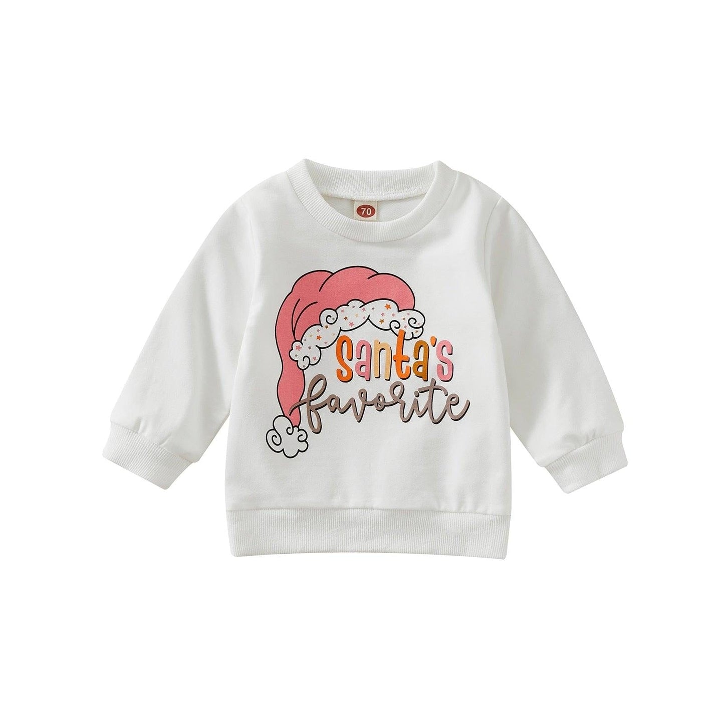 Baby/Toddler Boy/Girl Christmas Pullover | Santa Long Sleeve Sweatshirt - Kaislee's Boutique