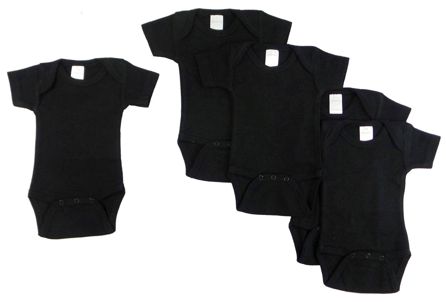 Black Onezie (Pack of 5) - Kaislee's Boutique