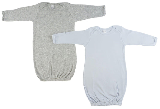 Boy Newborn Baby 2 Piece Gown Set - Kaislee's Boutique