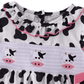 Cow Print Smock Dress - Kaislee's Boutique