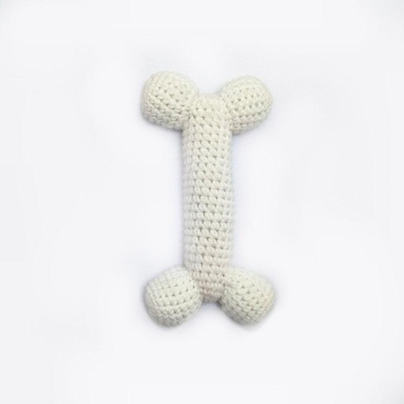 Crochet Puppy Hat and Diaper Cover with Bone - Kaislee's Boutique