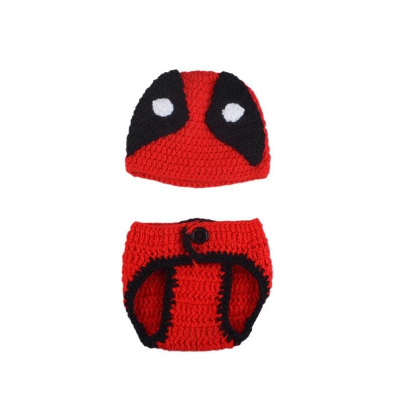 Deadpool Crochet Photo Outfit - Kaislee's Boutique