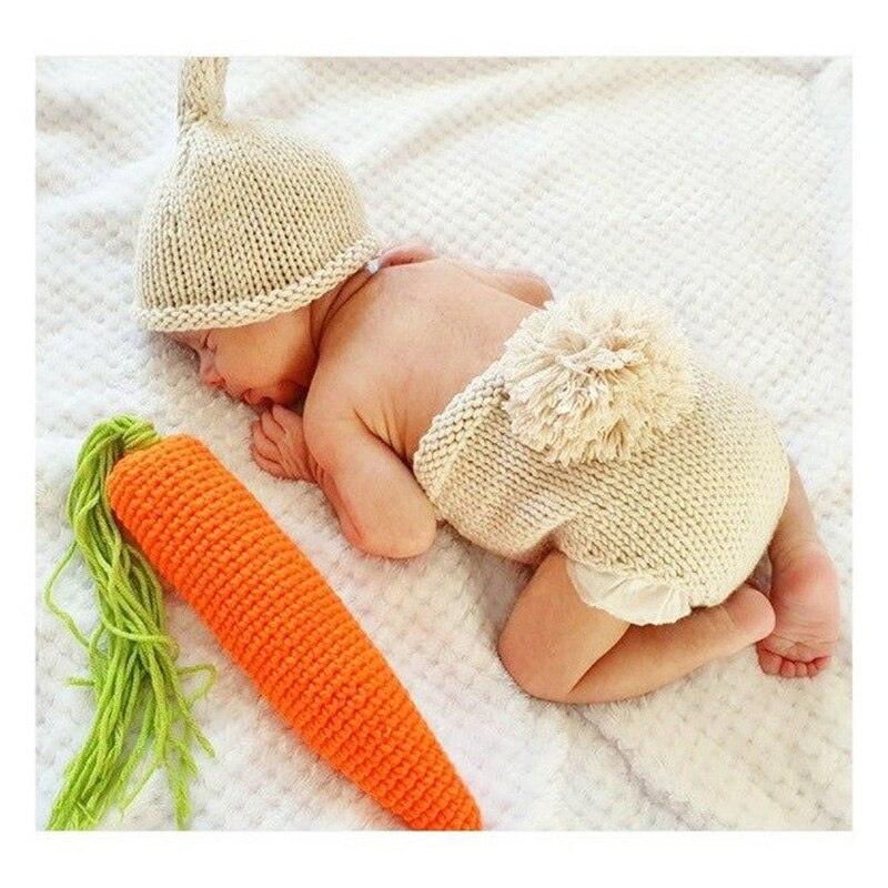 Easter Bunny Hat with Diaper Cover and Carrot - Kaislee's Boutique